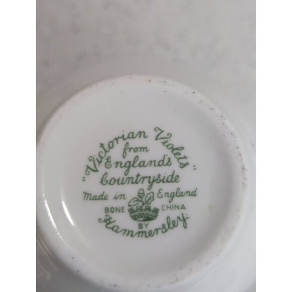 Vintage Hammersley Victorian Violet Custard Jug or Large Creamer - Picture 6 of 6